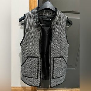 Herringbone Puffer Vest
